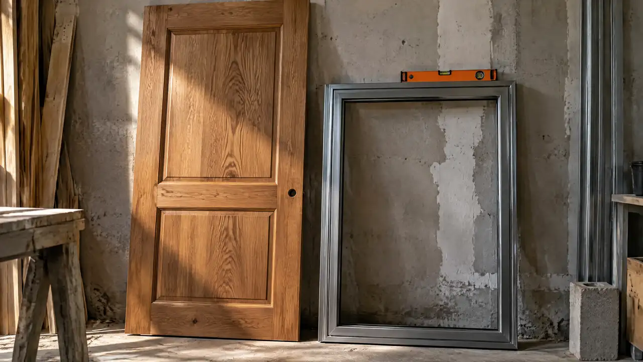 Ventanas de madera — materiales de construcción en Paraguay