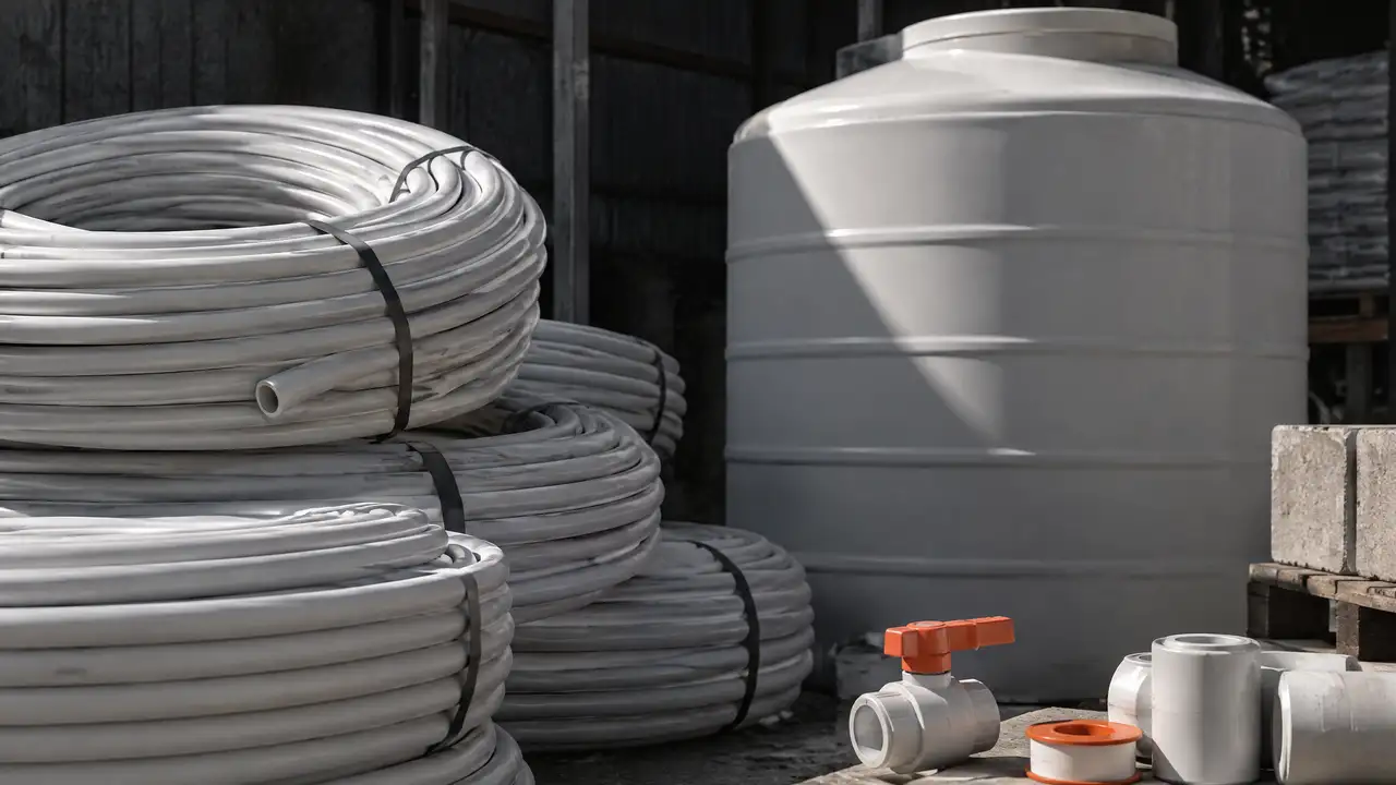 Bomba de agua — materiales de construcción en Paraguay